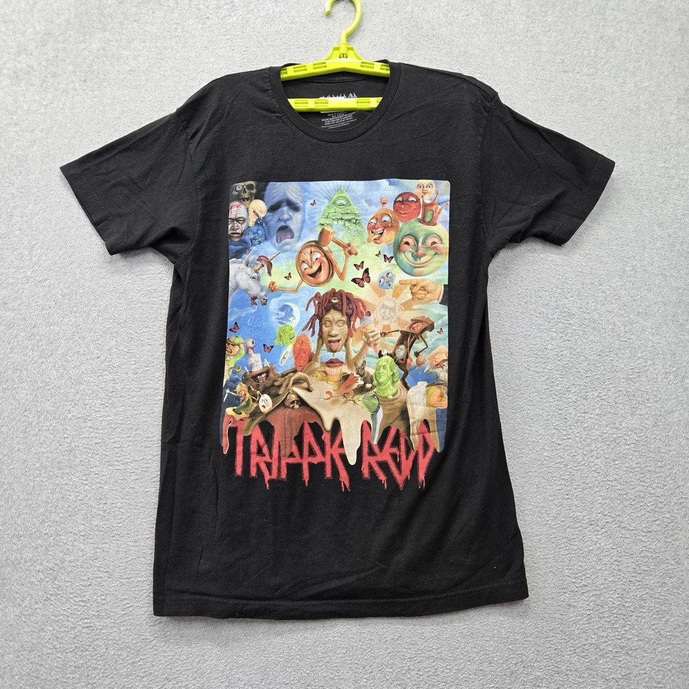 Trippie Redd Men Shirt LARGE Black Life's a Trip Album Cover Logo Graphic Print